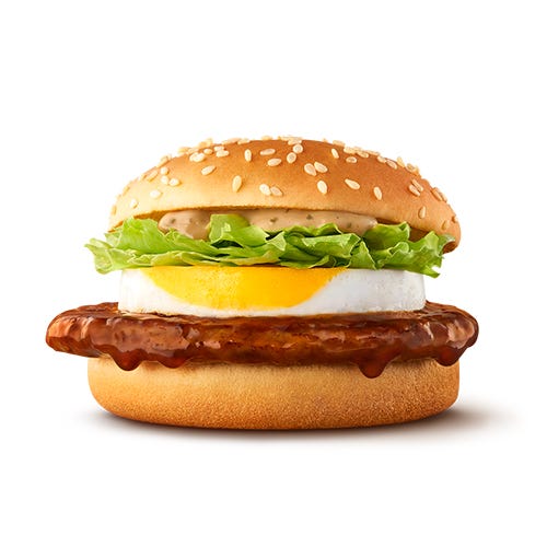 大阪お好み焼き風ソースたまごてりやき/画像提供:日本マクドナルド