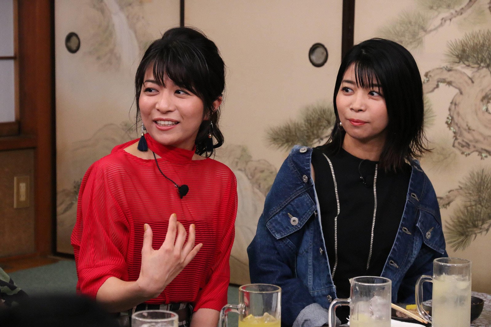 三倉茉奈＆佳奈が登場／10日放送『ダウンタウンなう』より（C）フジテレビ