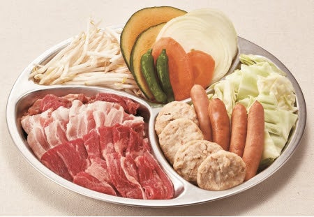 BBQ飲み食べ放題のBBQ（提供写真）