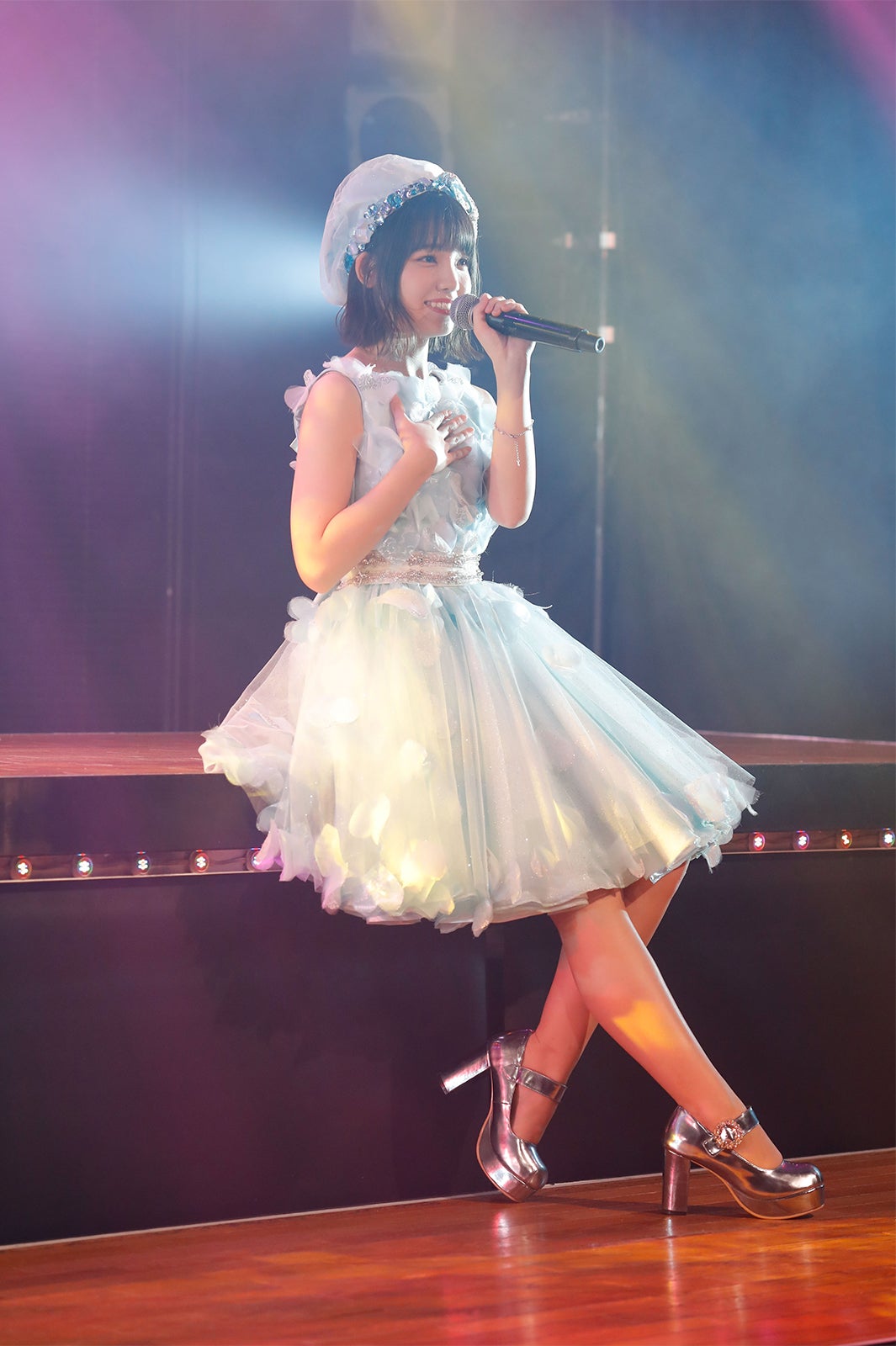 高橋彩音／AKB48チーム8「その雫は、未来へと繋がる虹になる。」公演（C）AKS