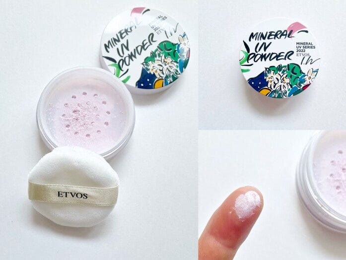 エトヴォスのパウダーはリー イズミダ氏とコラボしたパッケージもポイント