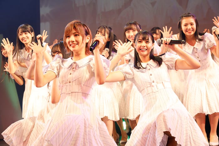 「STU48 第2期生オーディション最終審査~少女の夢の扉を開けるのはアナタだ!~」の様子(C)STU