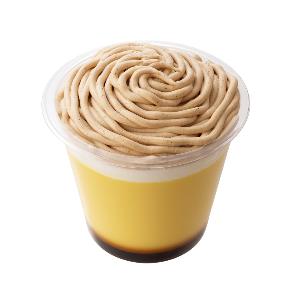 でか～いイタリア栗のモンブランプリン　税込560円　／提供画像