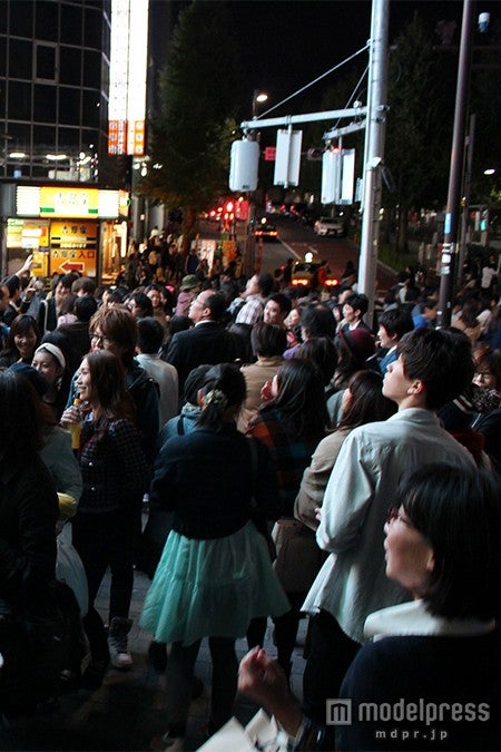 スタジオ付近の様子