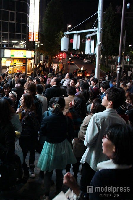 スタジオ付近の様子