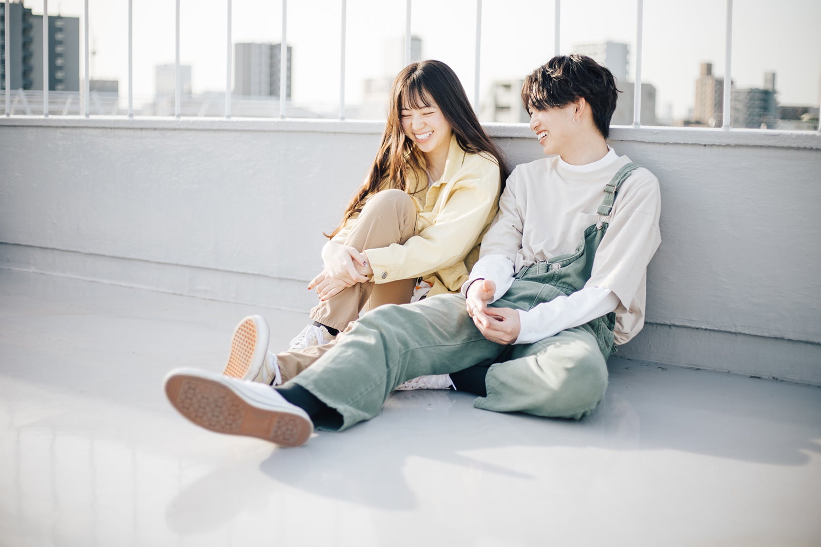 吉田伶香、綱啓永「恋とオオカミには騙されない」第11話より（C）AbemaTV, Inc.