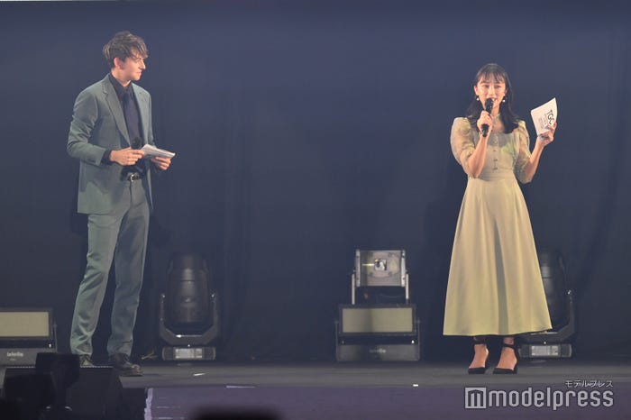 ハリー杉山、竹内由恵アナウンサー(C)モデルプレス