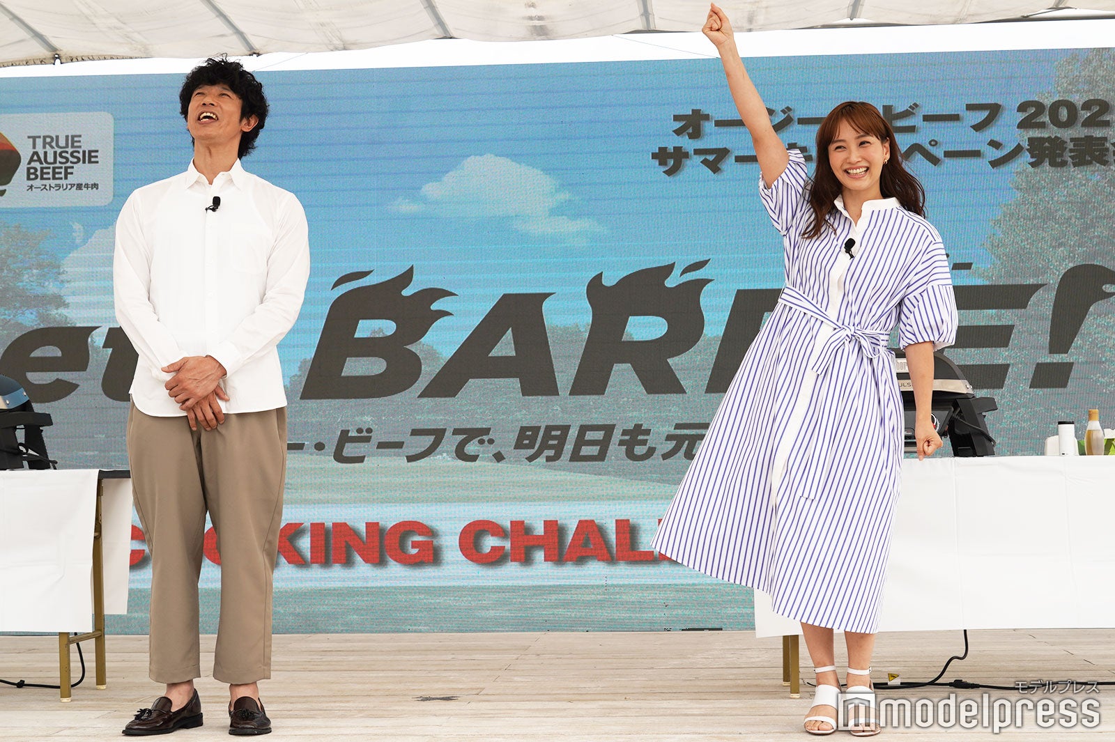 庄司智春、藤本美貴（C）モデルプレス