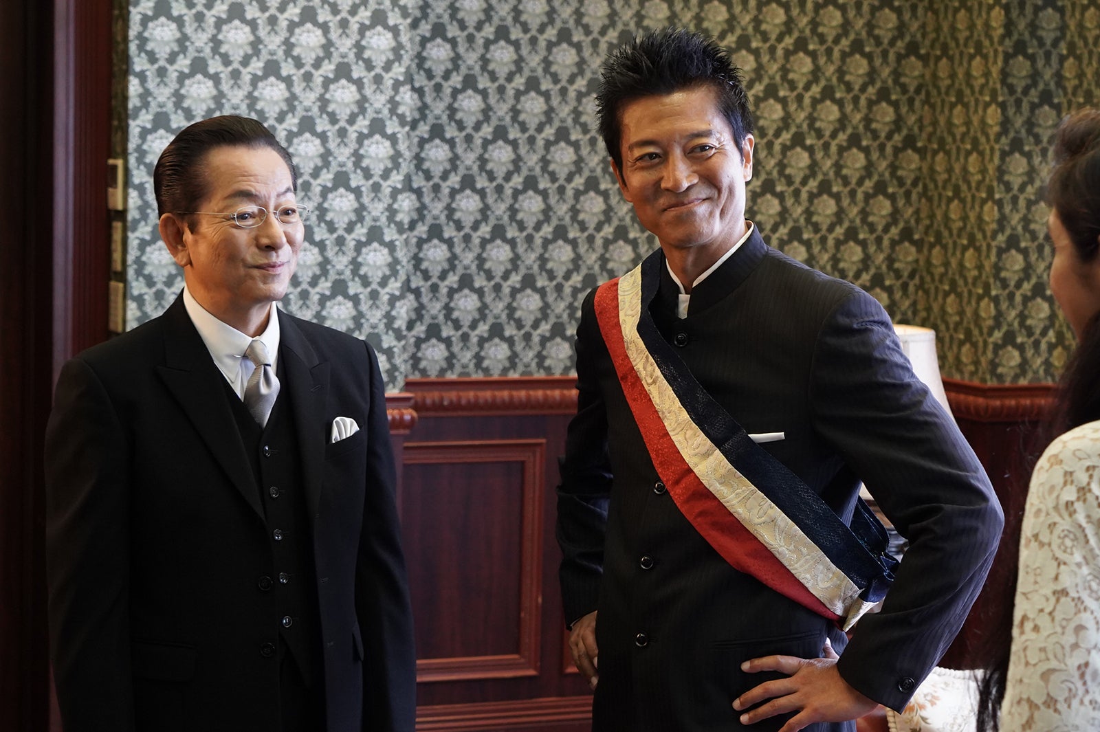 水谷豊、寺脇康文／「相棒season21」第1話より（C）テレビ朝日