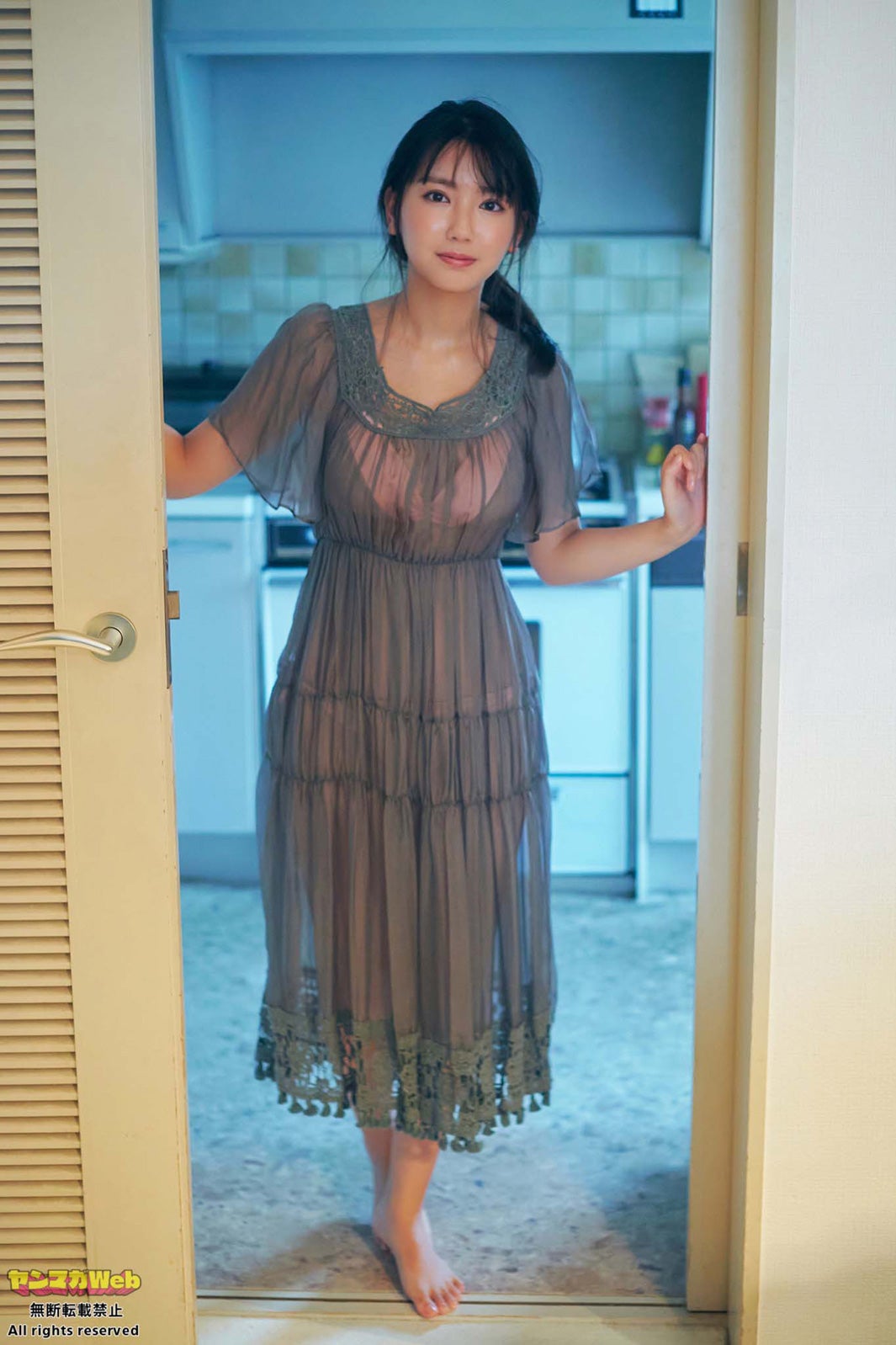 沢口愛華（C）岡本武志 ／ヤンマガWeb