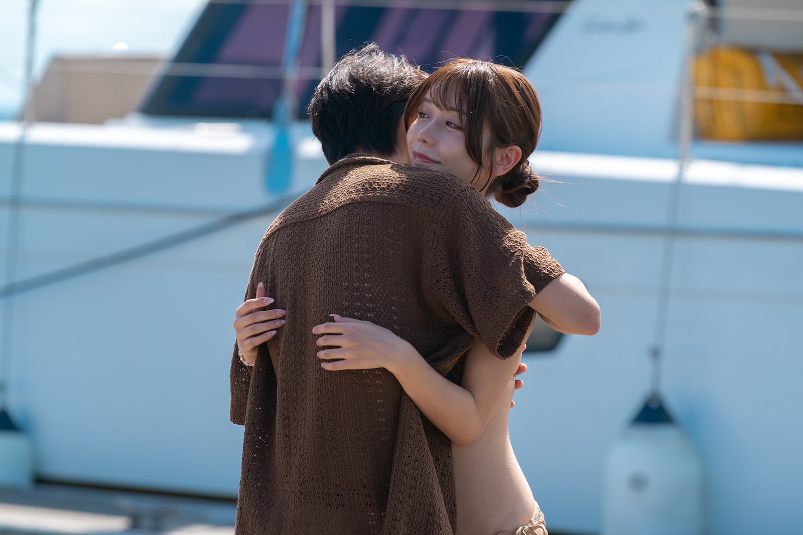 長島吏紅、まいか「シャッフルアイランド Season6」最終話（C）AbemaTV, Inc.