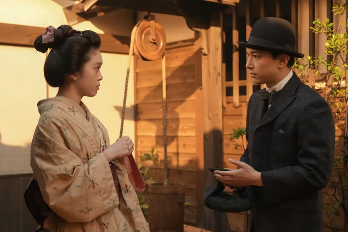 高石あかり、吉沢亮「ばけばけ」第43話(C)NHK