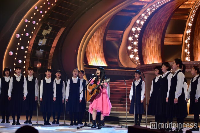 「第67回NHK紅白歌合戦」に出場したmiwa/写真はリハーサル時(C)モデルプレス