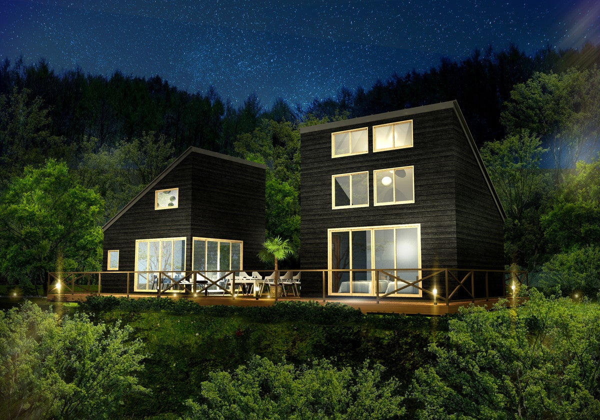 グランピングヒルズ アウラテラス茨城／画像提供：マリントピアリゾート