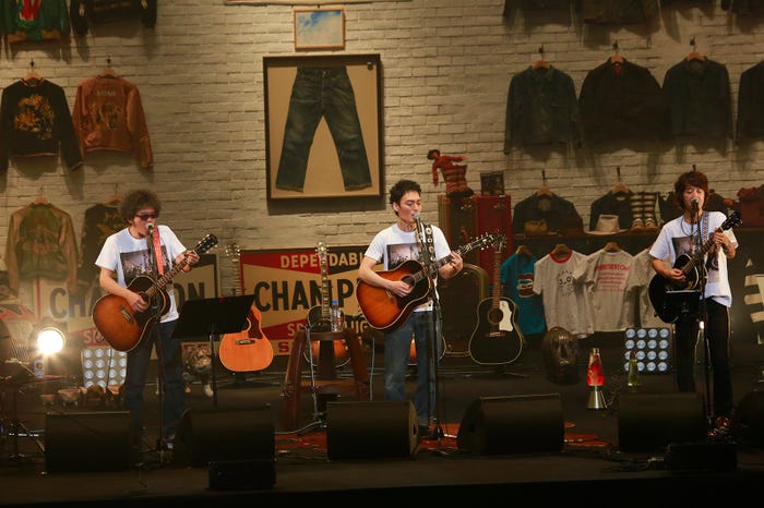 奥田民生、草なぎ剛、和田唱/Photo:新保勇樹/11月27日公演