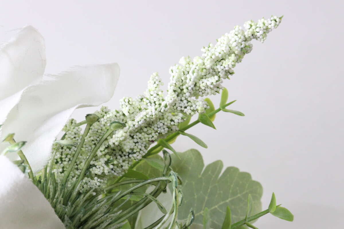 リリーピンクッションブーケ　形状