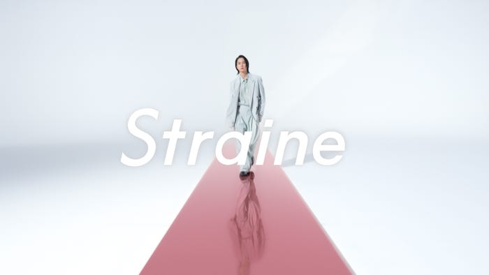 山下智久 Straine「なりたい髪に、まっすぐ」篇 場面写真(提供写真)