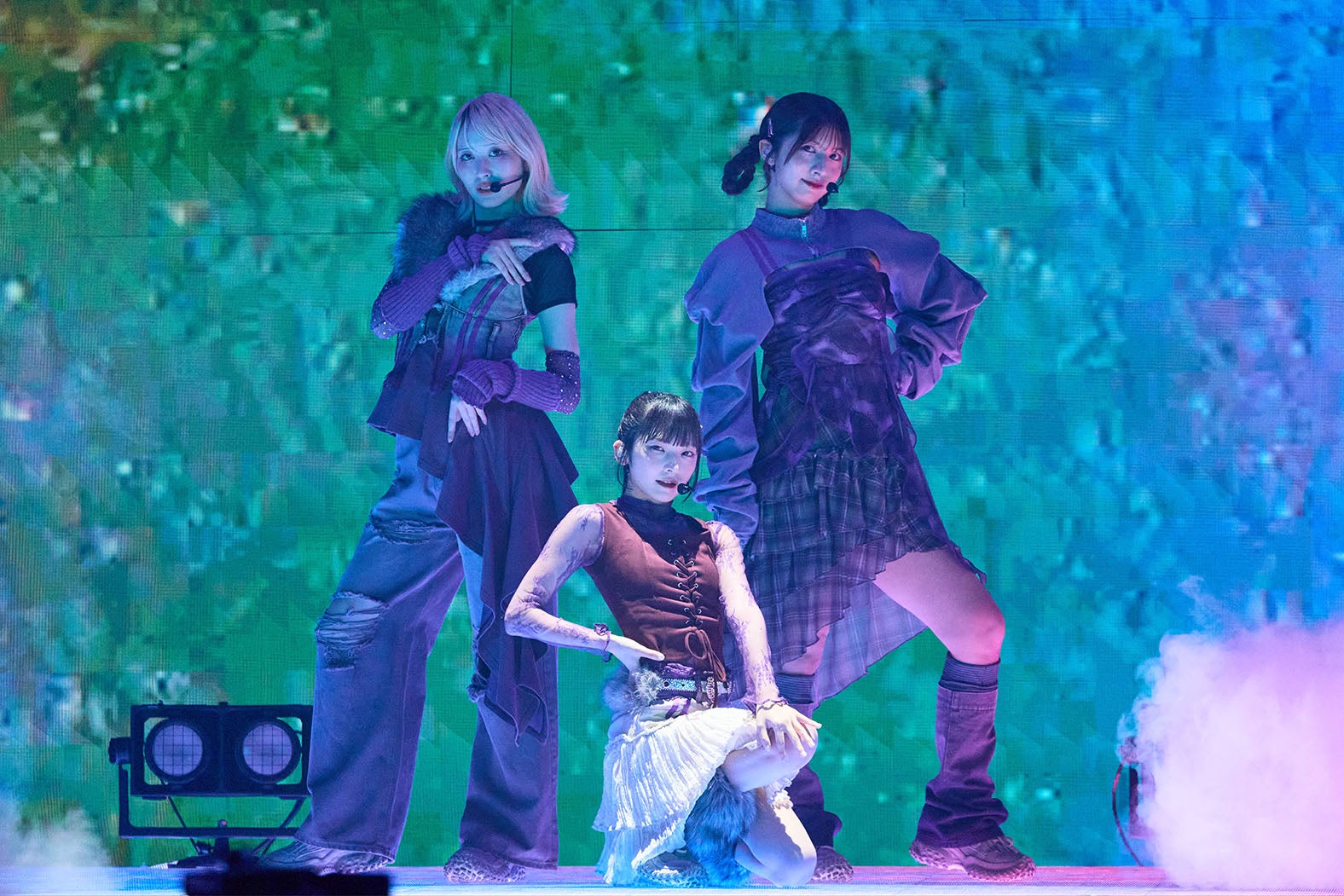 川中子奈月心、永田詩央里、河口夏音（C）YOANI