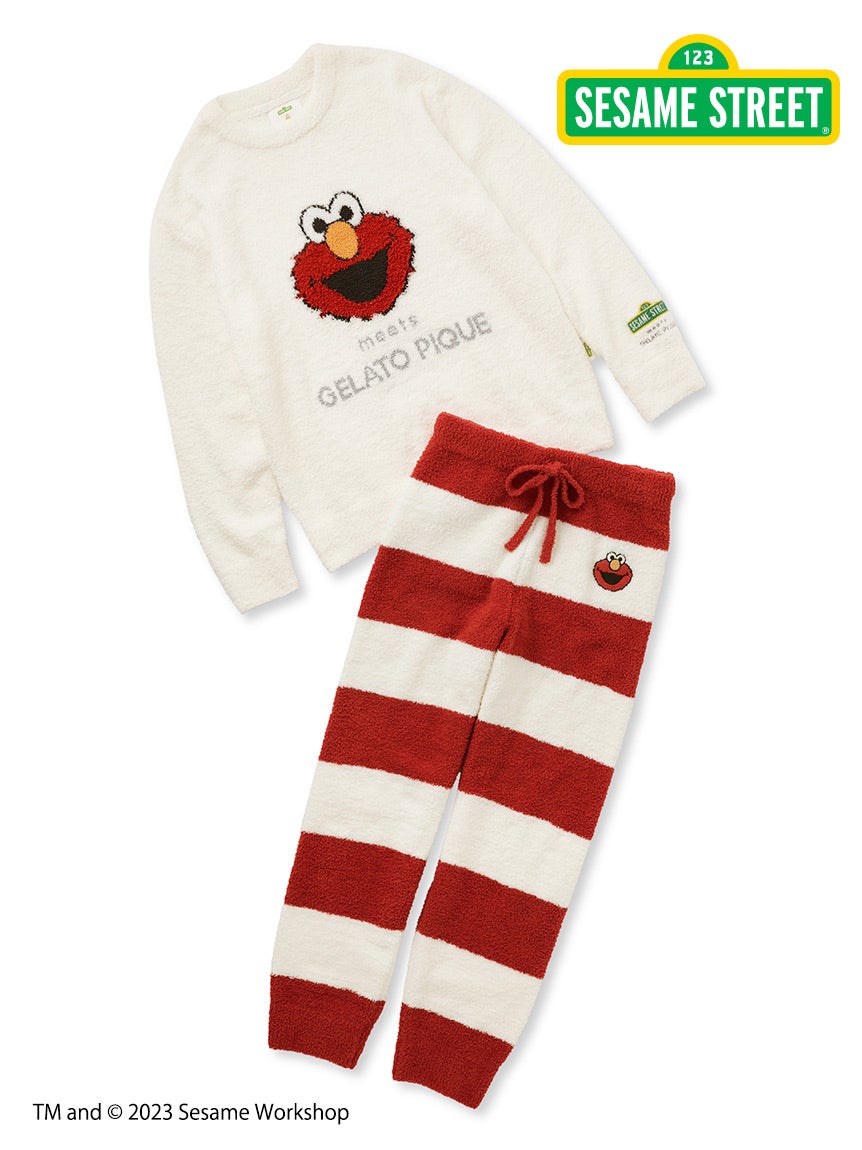 ジャガードプルオーバー＆ロングパンツセット（提供写真）