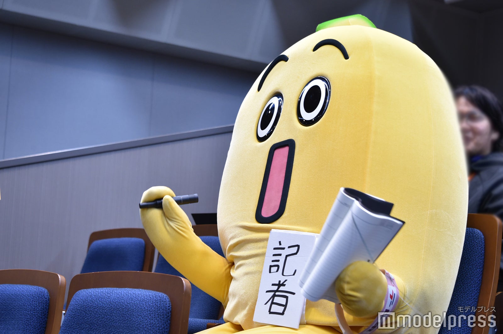 記者として出席したナナナ（C）モデルプレス