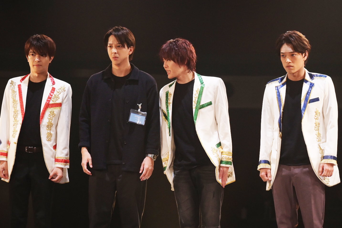 高田翔、寺西拓人、室龍太、原嘉孝（C）撮影：守口裕一郎