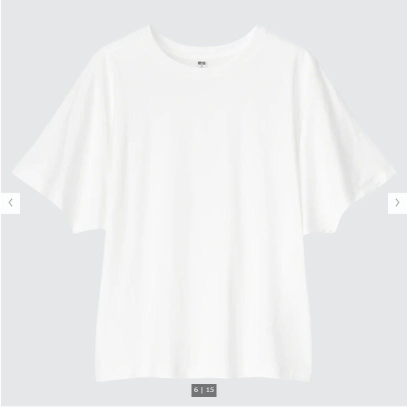 ユニクロ　uniqlo　レディース　アイテム　おすすめ　オススメ　トレンド　人気　コスパ　使える　おしゃれ　お洒落　オシャレ　2022　体型カバー　痩せ見え　細見え　トップス　Tシャツ　ドルマンスリーブ