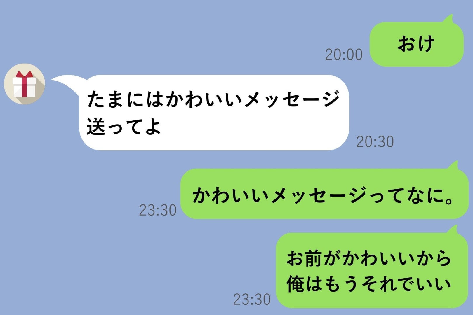 「かわいいメッセージ」の意味がわからず検索タブを3時間行き来した俺が、最後に出せた不器用な一文