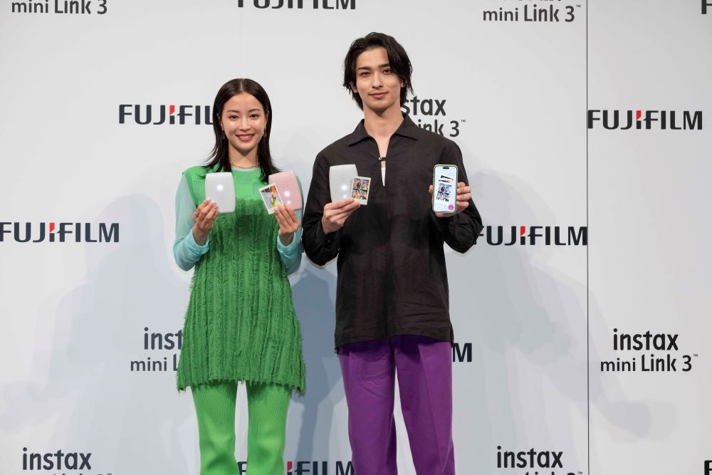 広瀬すず＆横浜流星も絶賛。スマホプリンター チェキ「instax mini Link 3™」に搭載された新機能の魅力 - モデルプレス