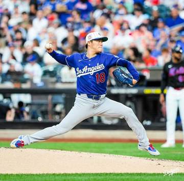 山本由伸が日米通算100勝目権利得て降板 6回1失点、走者出しながらも粘投
