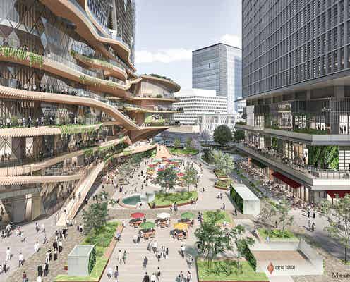 「TOKYO TORCH(トウキョウ トーチ)」東京駅前に新街区、“都心最高層クラス”展望施設やホテル、屋上庭園を整備