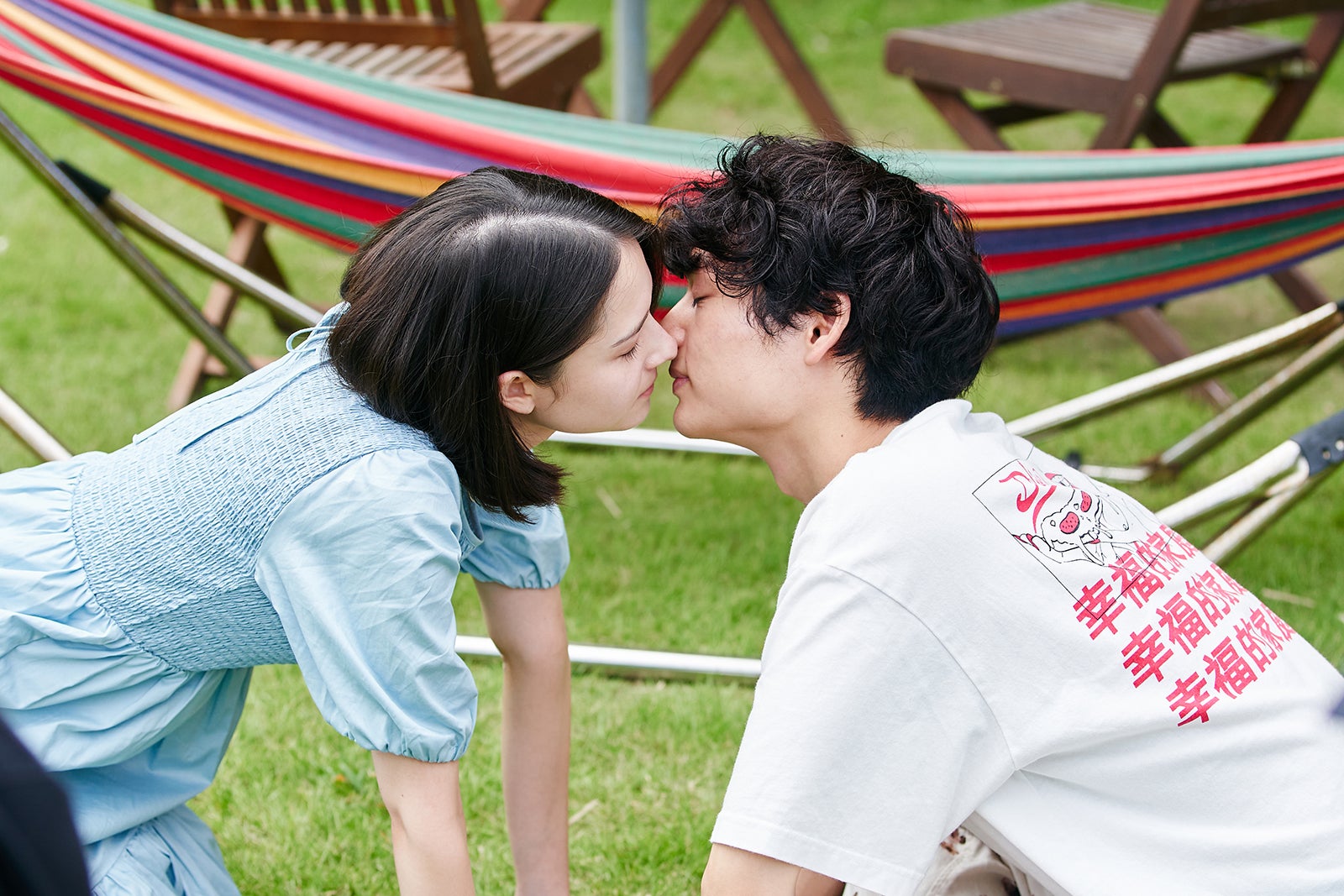 夏目アミリア、川合ルイ「恋愛ドラマな恋がしたい～Kissing the tears away～」最終話（C）AbemaTV, Inc.