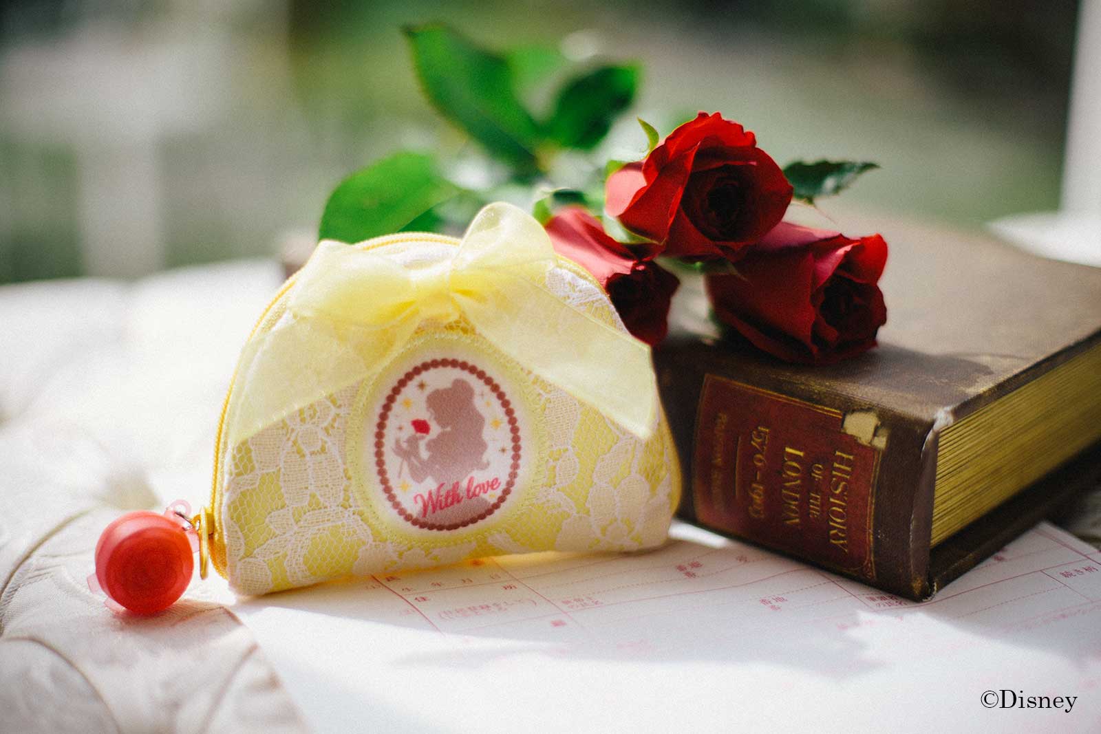 「美女と野獣」の可愛すぎる印鑑ケース