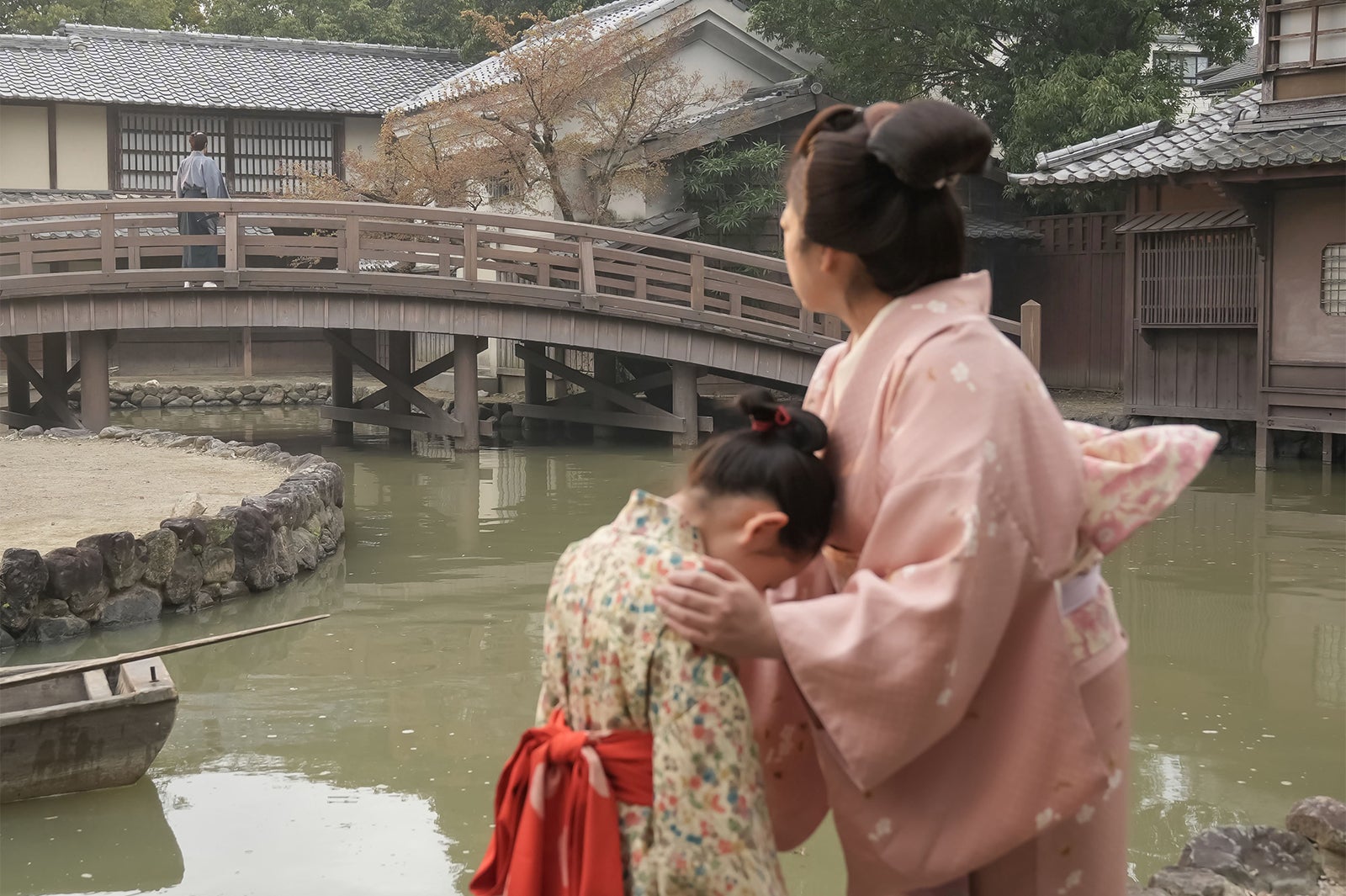 福地美晴、池脇千鶴「ばけばけ」第1話（C）NHK