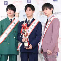 「MR OF MR CAMPUS CONTEST 2023 supported by メンズリゼ」受賞者 （C）モデルプレス