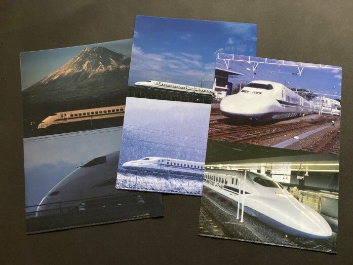 クリアファイルの裏側