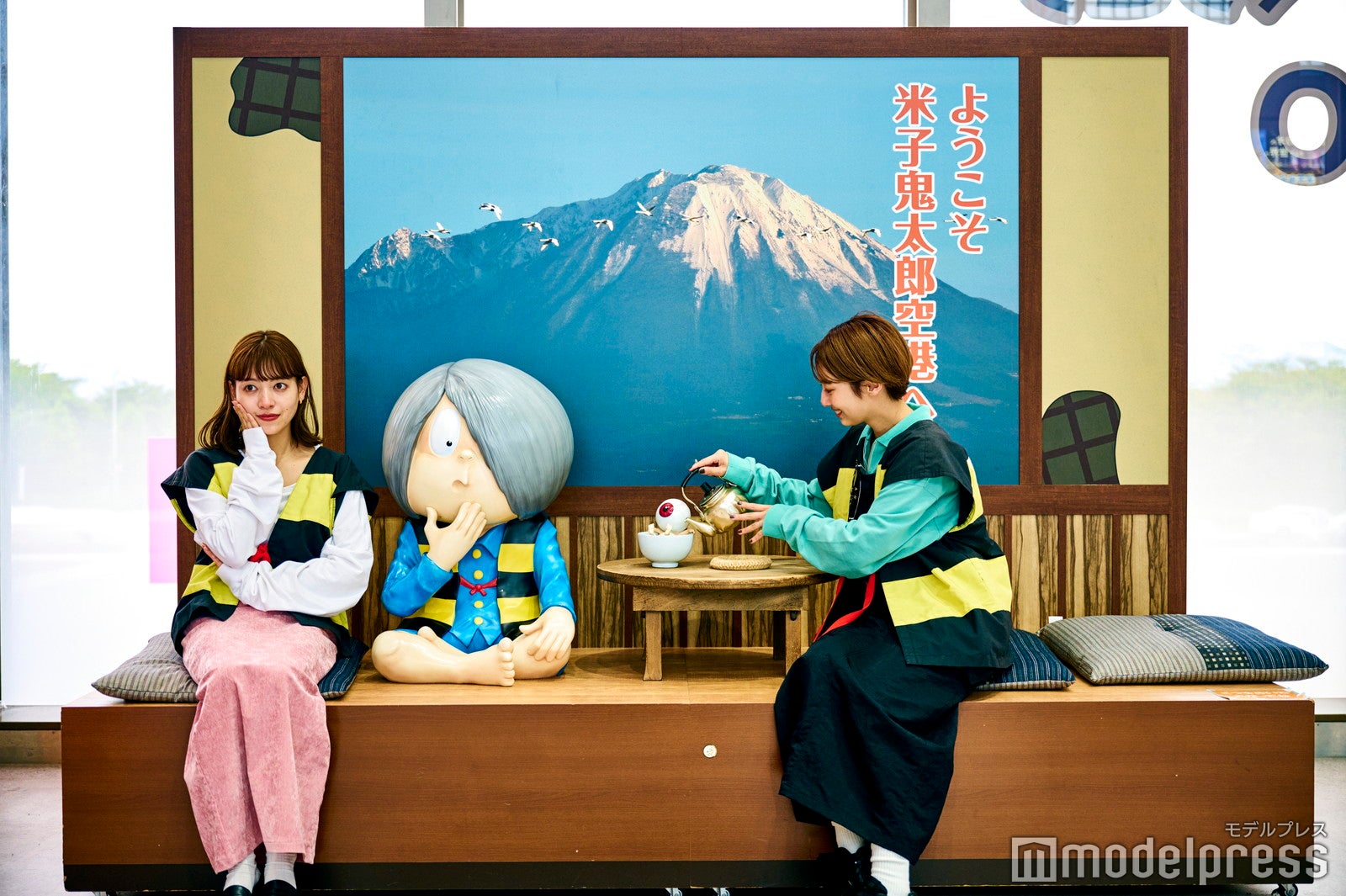 米子鬼太郎空港（C）モデルプレス （C）水木プロダクション