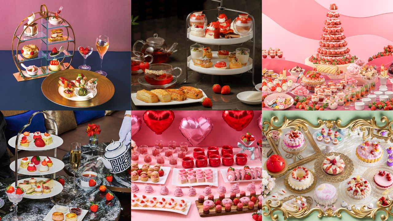 アフタヌーンティーやビュッフェなど関西のホテルで楽しむいちごスイーツ15選