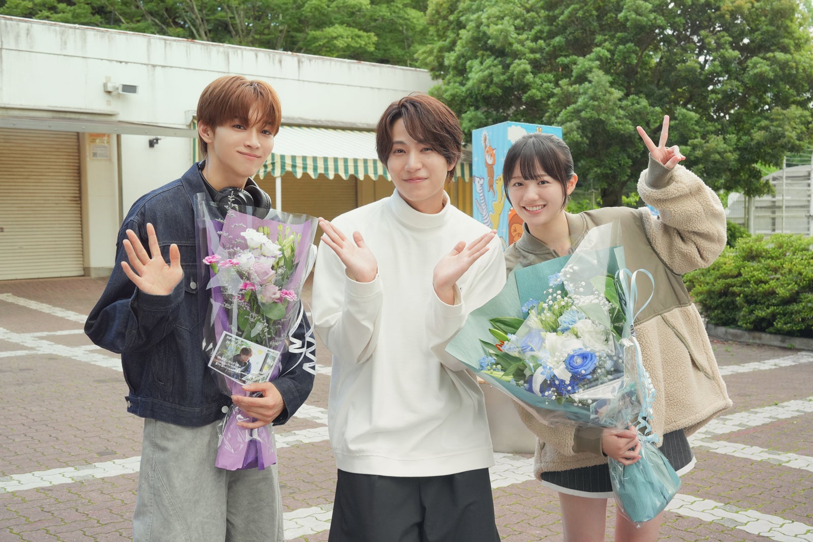 松本怜生、橋本将生、中島瑠菜（C）2026「お姉ちゃんの翠くん」製作委員会　（C）目黒あむ／集英社