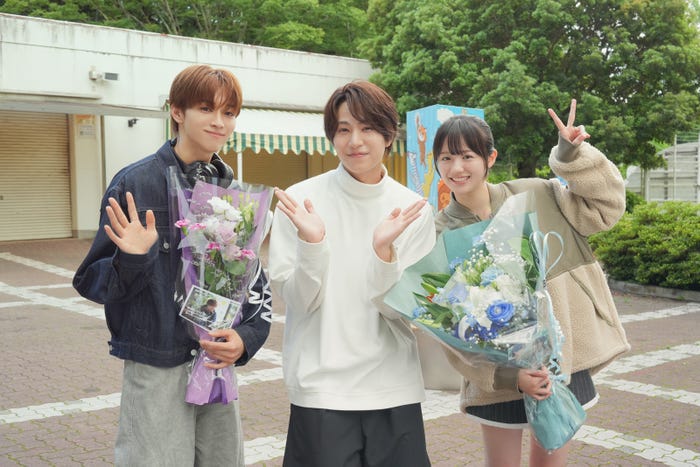 松本怜生、橋本将生、中島瑠菜(C)2026「お姉ちゃんの翠くん」製作委員会 (C)目黒あむ/集英社