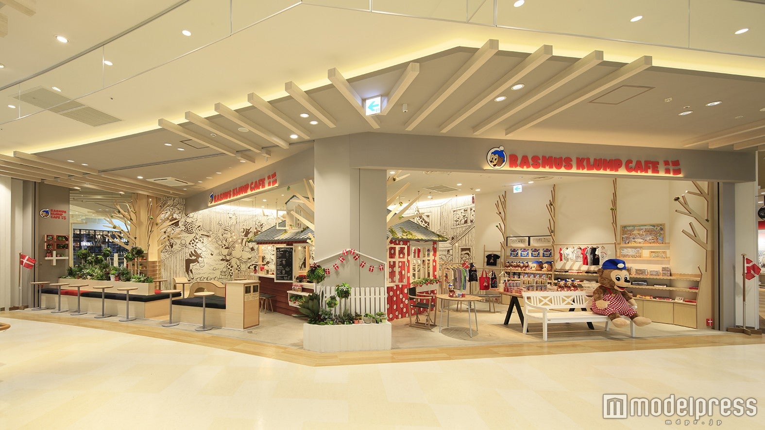 「Rasmus Klump Cafe」外観／画像提供：RKホールディングス