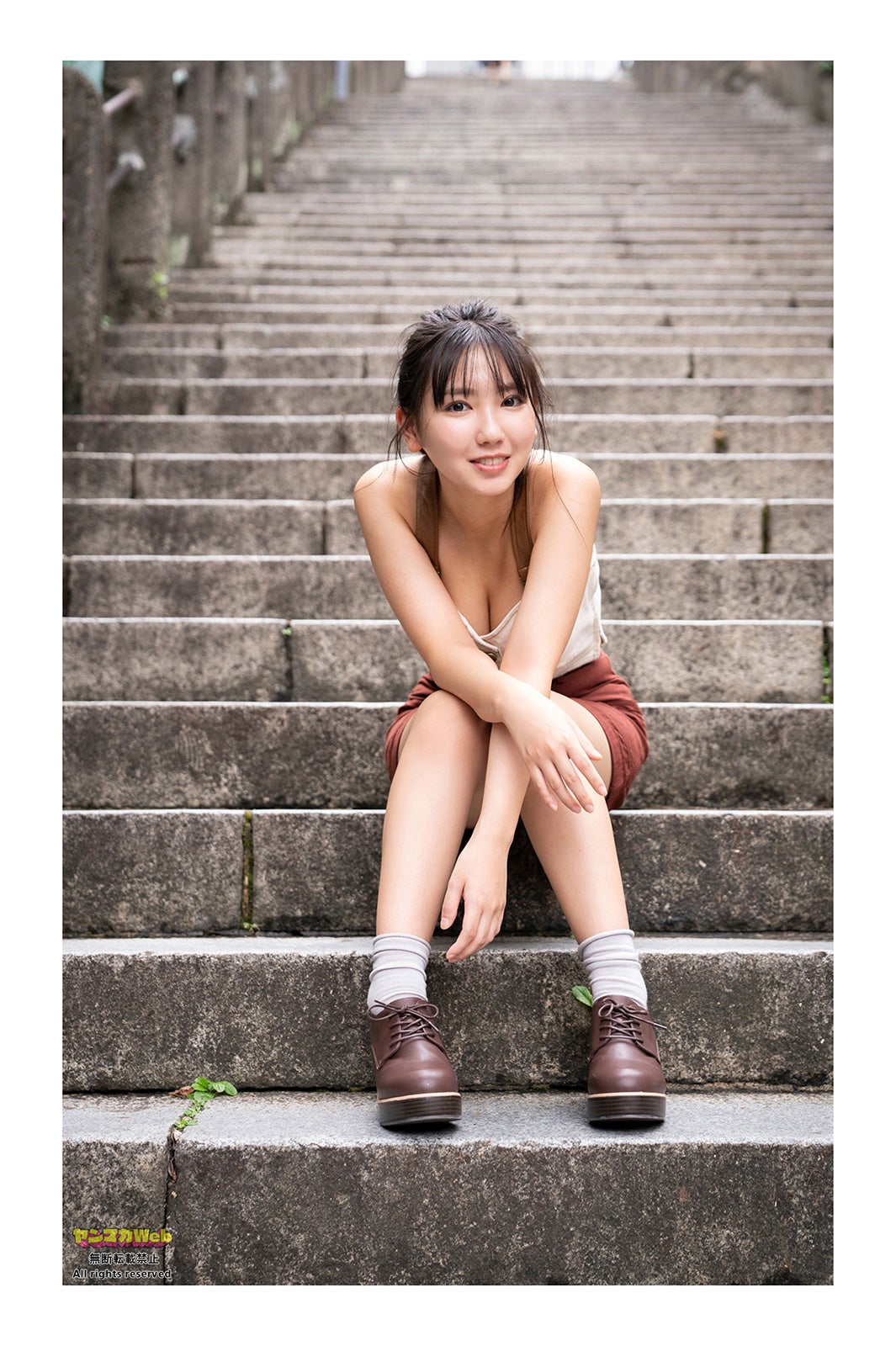 沢口愛華（C）佐藤佑一 ／ヤンマガWeb