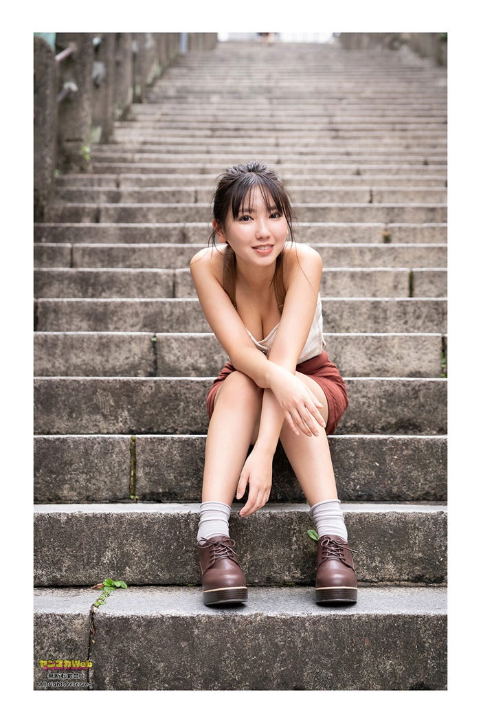 沢口愛華(C)佐藤佑一 /ヤンマガWeb