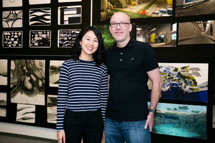 ロナ・リュー氏、ドン・シャンク氏(撮影:Kaori Suzuki)