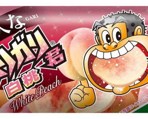ガリガリ君、果汁たっぷり大人女子向け“白桃”味が登場