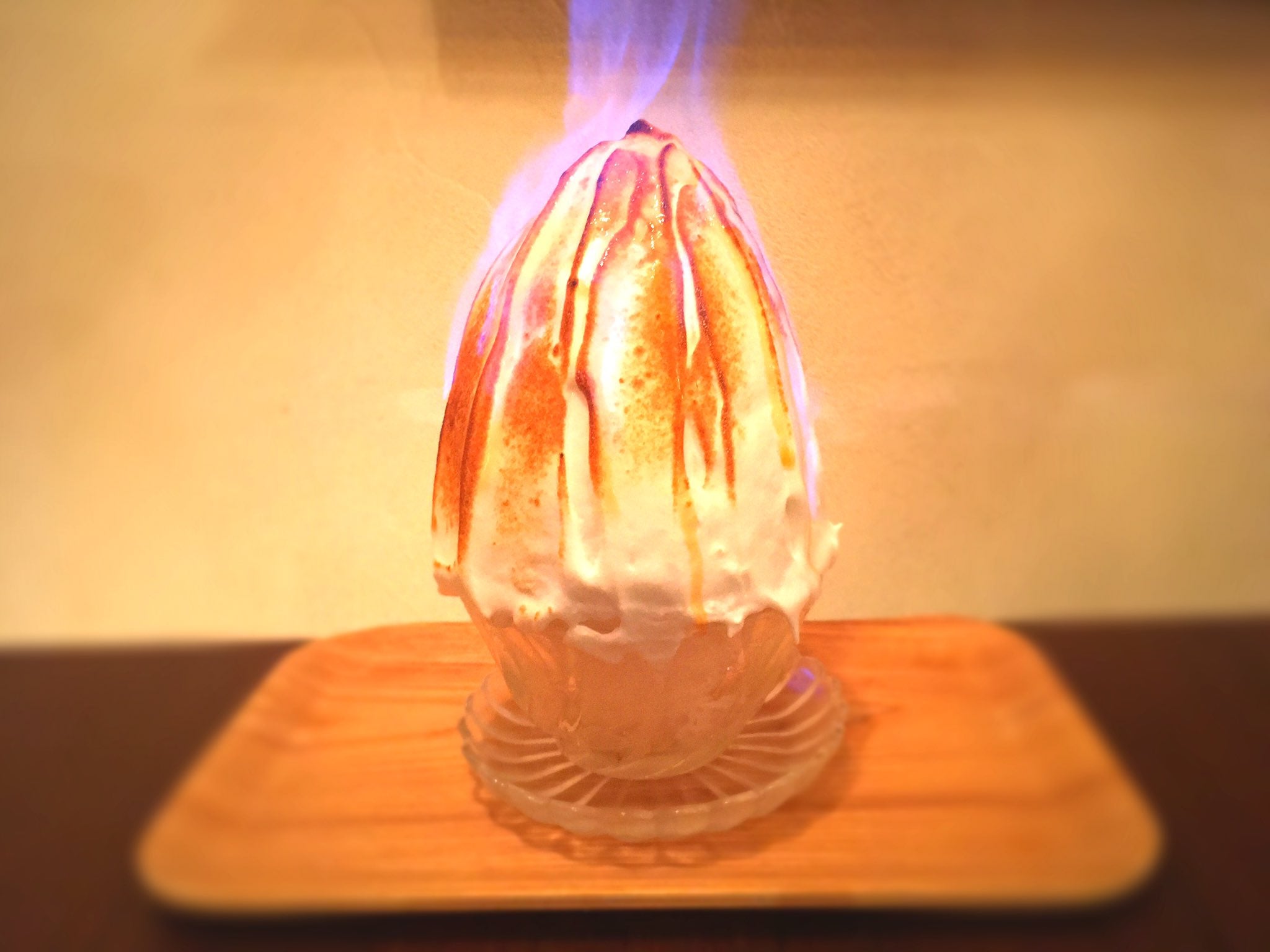 焼き氷／画像提供：カフェルミエール