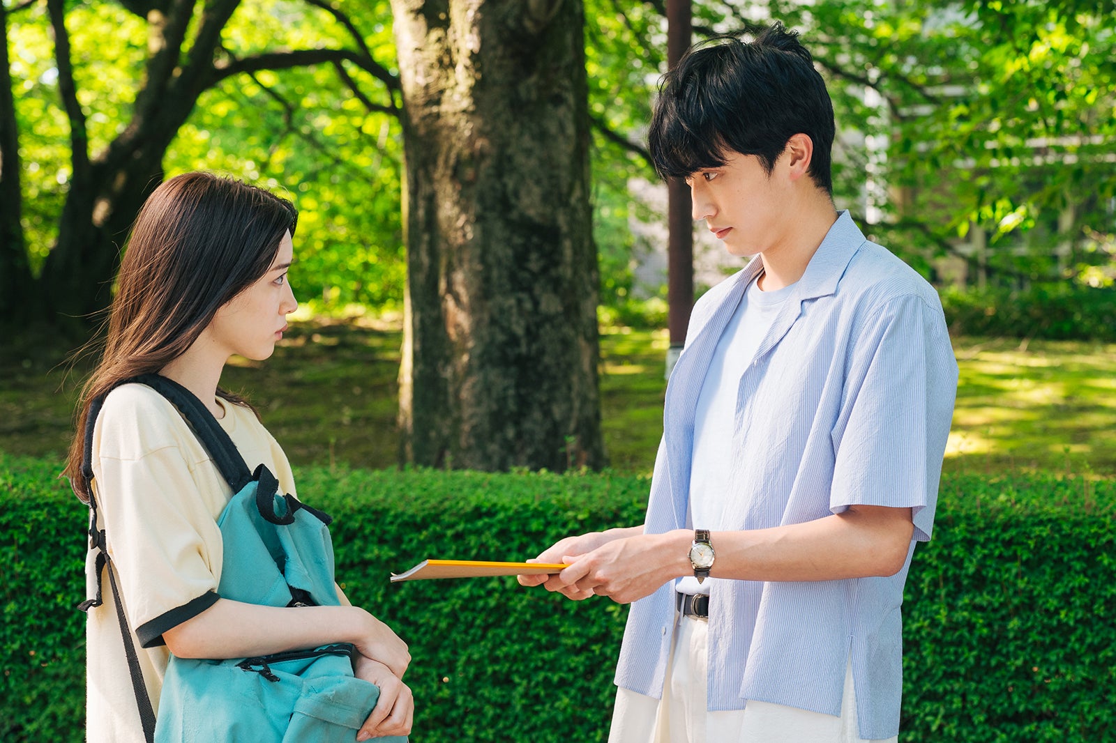 永野芽郁、杉野遥亮（C）TBS