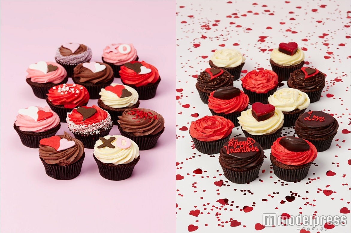 ロンドン発カップケーキのバレンタインが可愛すぎる