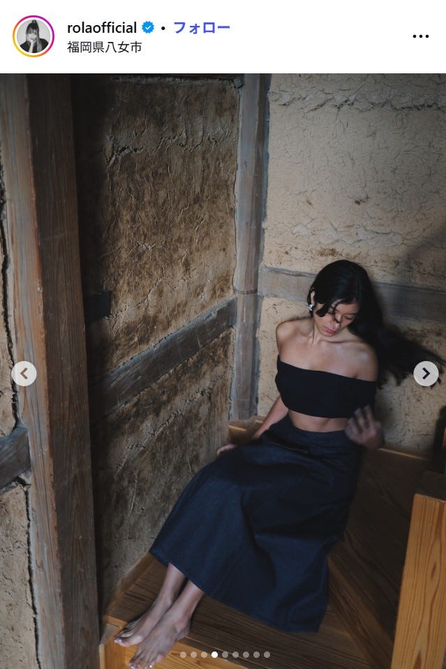 ローラInstagramより