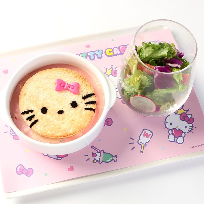 ハローキティのラブリーグラタンセット　1,380円／画像提供：そごう・西武