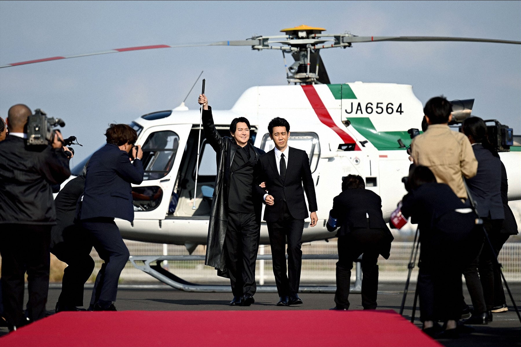 福山雅治、大泉洋「ラストマン－全盲の捜査官－」第1話より（C）TBS